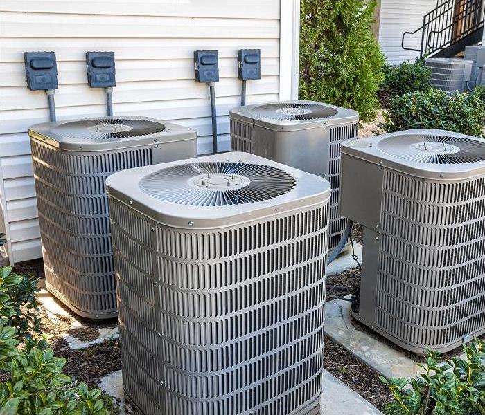 AC units outside of residential building