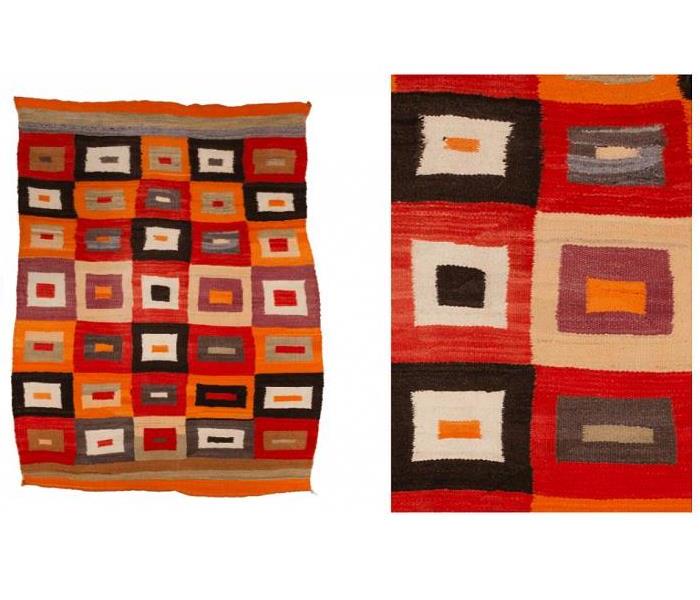 Woven Navajo rugs